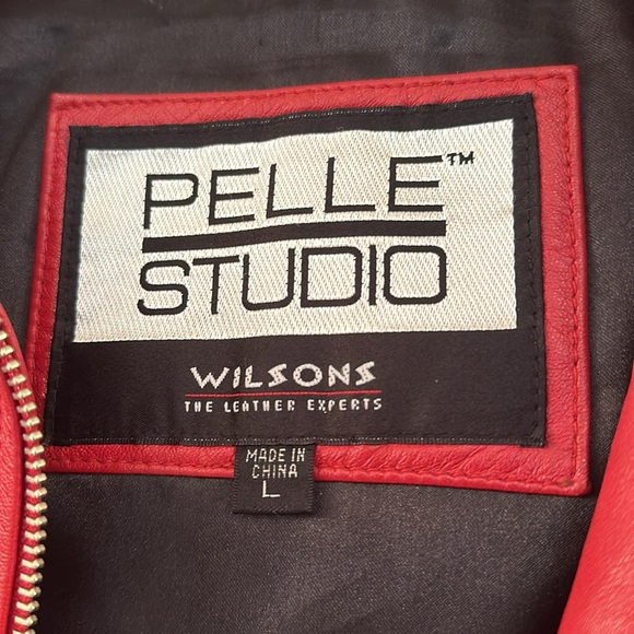 Pelle Studio Wilson’s red leather jacket. Beautiful condition. - Picture 3 of 9